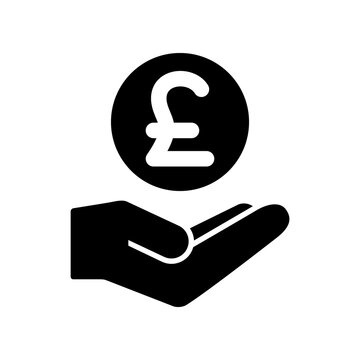 Bank services - Pound - Minimal modern icon