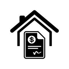 Home cost icon - Dollar