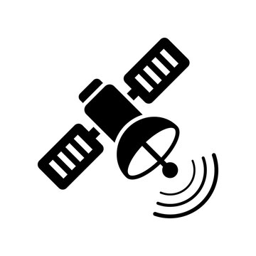 Satellite dish - Vector web icon