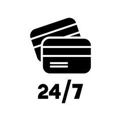 Steady banking services - Vector web icon