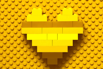 Naklejka premium Lviv, Ukraine - November 16, 2025: LEGO Brick Surface Texture Background