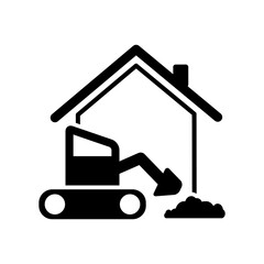 Building concept - Vector web icon