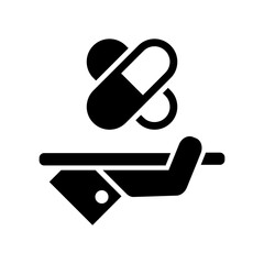 Pharma services - Vector web icon