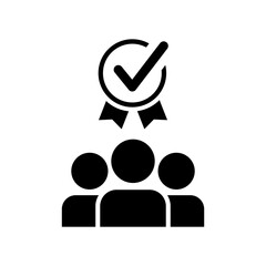 Best teamwork - Vector web icon