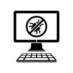 Antivirus software - Vector web icon