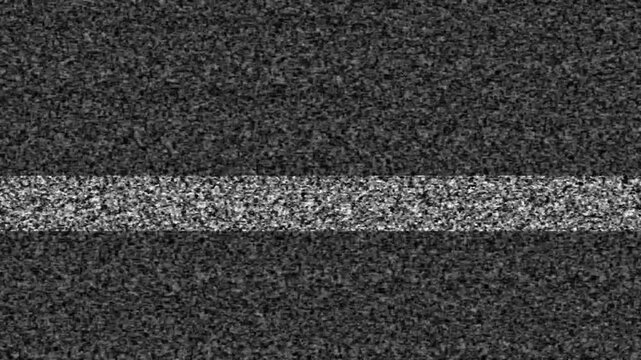 TV snow or noise concept, no signal concept. Tv screen noise glitch effect. Bad Tv Signal animation and TV static. TV snow or noise background - Powered by Adobe