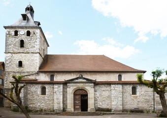 Eglise  St Etienne Cajarc Lot