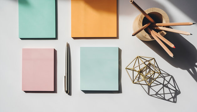 Vector illustration of a set of abstract background geometric shapes for 3D business concept design art