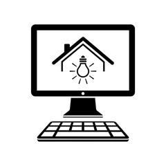 Electricity supply - Vector icon for computer website or applica