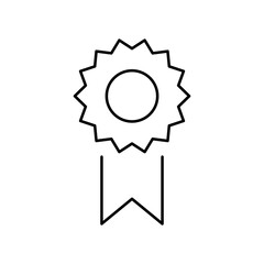 Rosette icon - Thin series