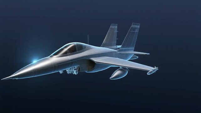 F 16 fighter jet 3D 