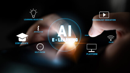 The role of AI in E-Learning for personalized online education. An adaptive learning platform with self paced courses and technology education. Motif