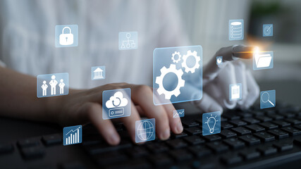 AI for business operations and enterprise system integration. Automating company components including security, data, and cloud infrastructure with AI. Motif