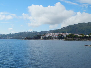 Fototapeta premium the island of skiatos greece