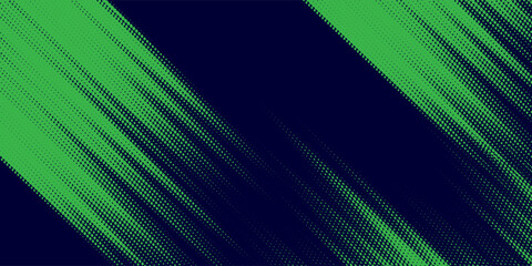 Halftone dots gradient grunge texture background green and black color pattern. Dot pop art comic sport style vector illustration © Jonathan W 
