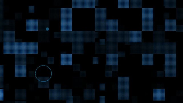 abstract blue pix cypher background