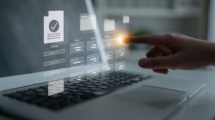Task management workflow dashboard visualizing to-do lists, ongoing tasks, review status, and completed items to support productivity and project tracking Latch
