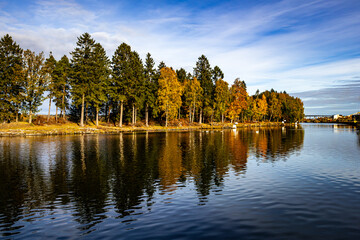 Fototapeta premium The Golden Canal