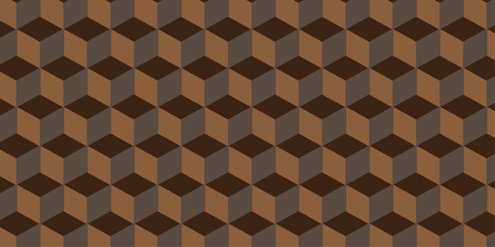 3d modeling cubes Illustration decoration seamless colorful material pattern square design.	
