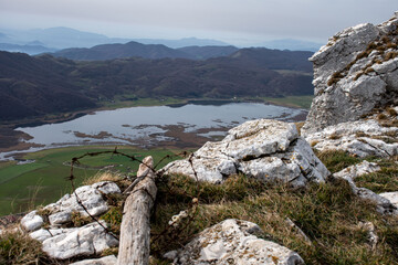 mountain lake in the mountains