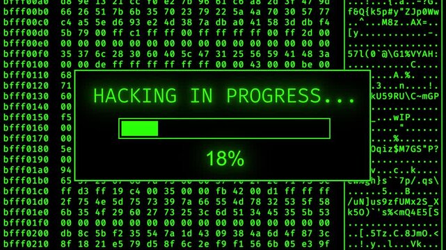 Hacking in progress - memory dump