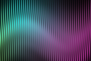 Abstract background with vertical lines and a gradient of glowing teal deep purple and pink colors