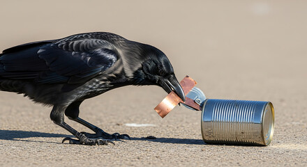 Animal adaptation. E-waste Tooling — Crows and Circuitry