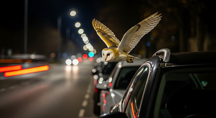 Animal adaptation. Night-shift Predators — Urban Light Adapters.