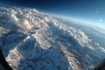 Traveling by plane. Generative AI