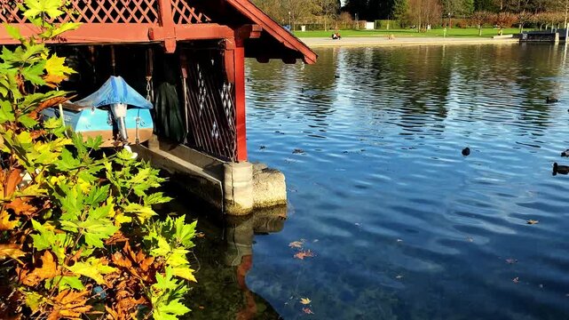 house on the lake