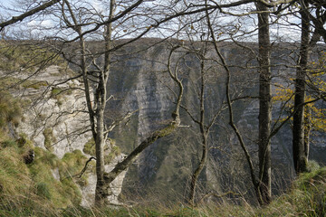Views of Delika Canyon from Mount Santiago