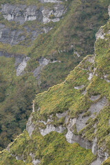 Views of Delika Canyon from Mount Santiago