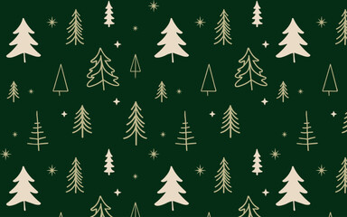 Green Christmas background Icons