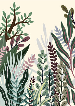 LEAVES JUNGLE PATTERN