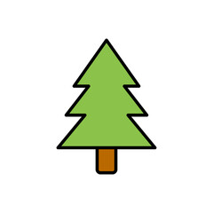 Pine tree icon