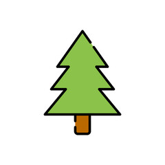 Pine tree icon