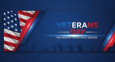 Show your appreciation this Veterans Day with a patriotic design featuring the American flag and honoring our brave service members in a stunning display