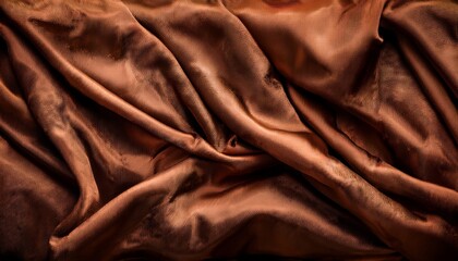 Texture Of Old Brown Velveteen Fabric