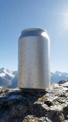 Obraz premium Mountain Cliff Fresh-Air Can