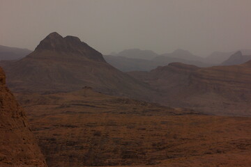 sunset in the desert  Bab N’Ali Jbel Saghro | Morocco Desert