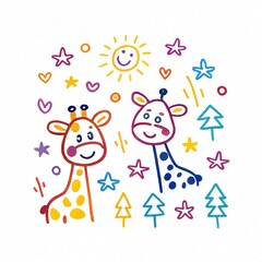 cute cartoon illustration artwork