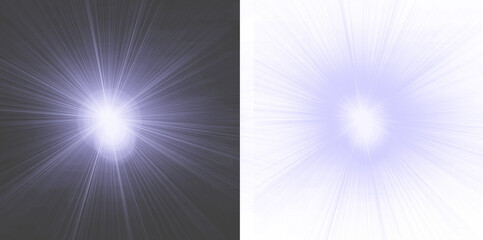 Dramatic violet light bursts forth for abstract backgrounds, modern designs, and cosmic visuals, inspiring creativity and evoking awe in artistic projects © KGD zone