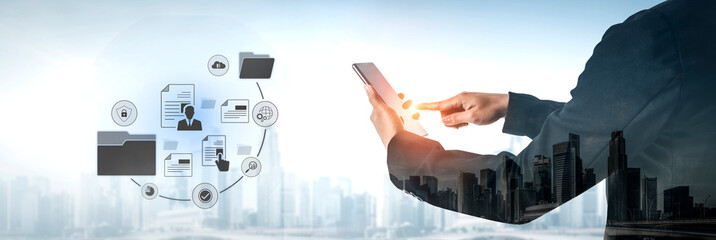 Document management system for secure file storage, organized access, and efficient digital workflow including verification, upload, analytics, and approval process Vouch