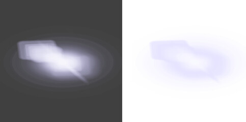 Dynamic light effect element for modern designs creates an energetic feel, perfect for technology, energy, or creative projects and eye-catching presentations