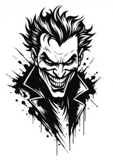 Obraz premium skull with a sword