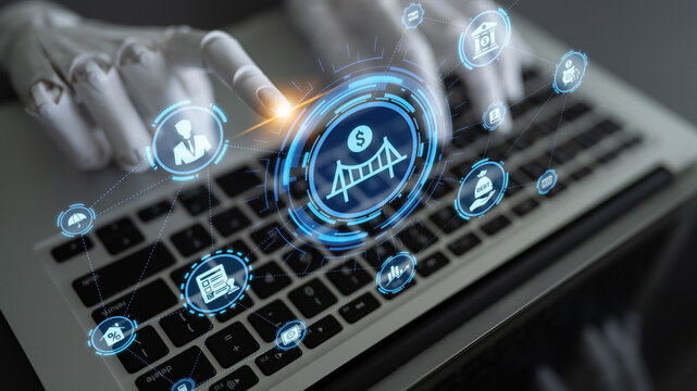 Artificial intelligence analyzes loan data, supports finance, repayment, debt management, and improves banking credit decisions. Entice