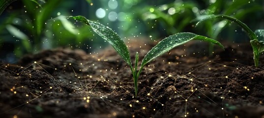 Vibrant Agricultural Growth with Advanced Technologies for Sustainable Farming Practices in Nature