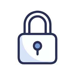 padlock with key