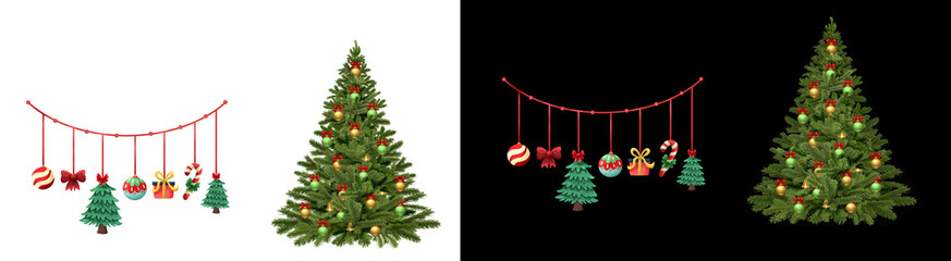 PNG Image of Festive string lights in various styles and colors perfect for holiday decorations parties and adding a warm inviting glow to any space for celebrations on transparent background