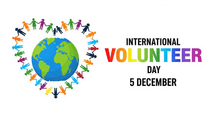 Celebrate International Volunteer Day on December 5th with collaborative global community impact, promoting teamwork, unity, and social responsibility worldwide